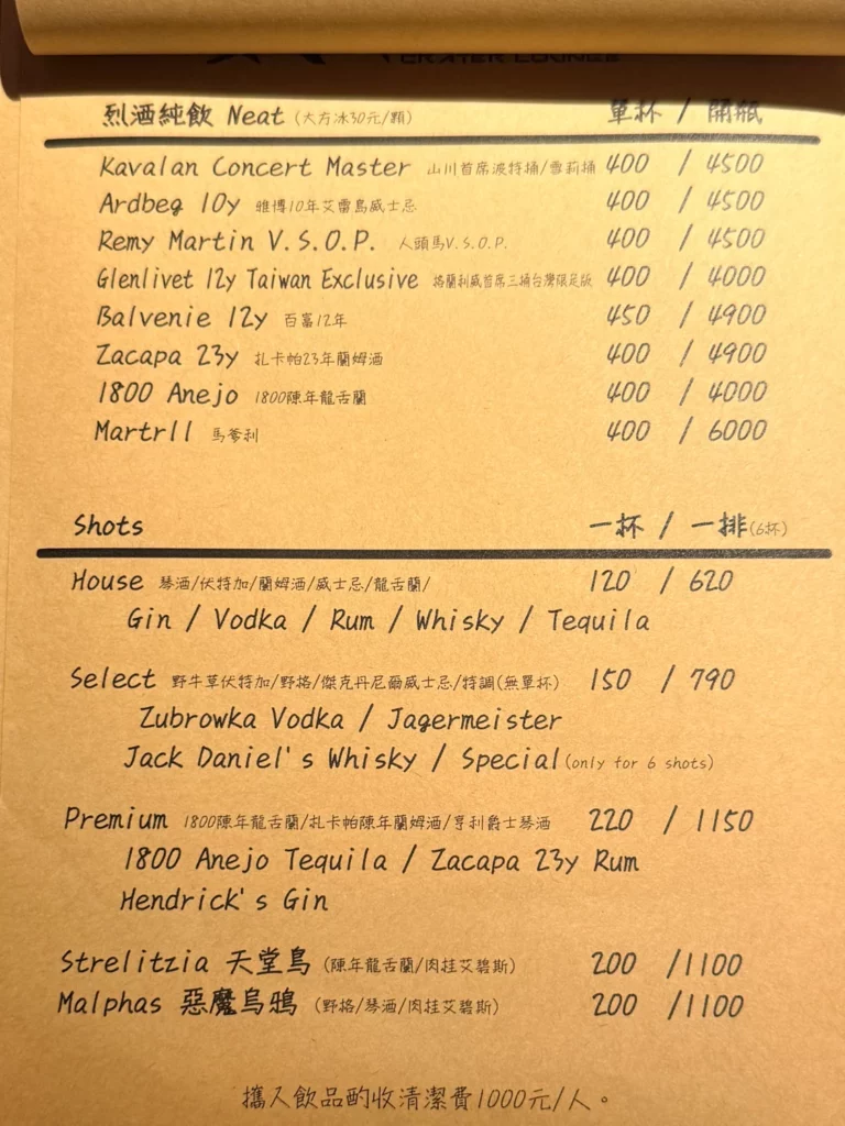 菜單 4-火山口-bar